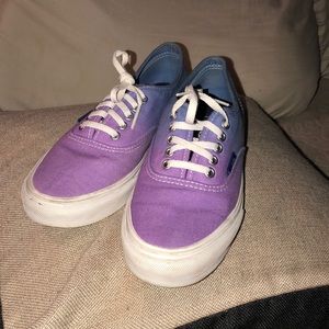 Blue/Purple Vans